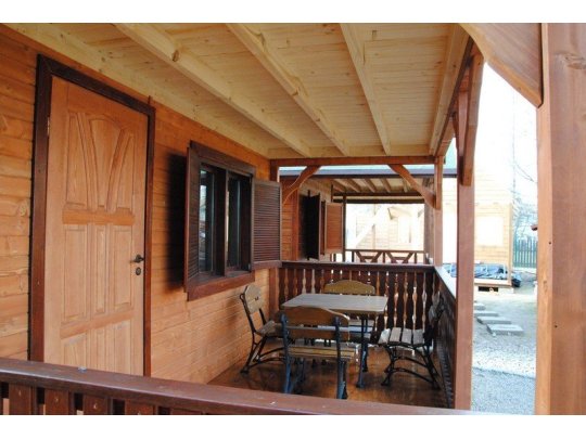 Holzhaus Esche 1C 5x7m + 2m Terrasse 35m2