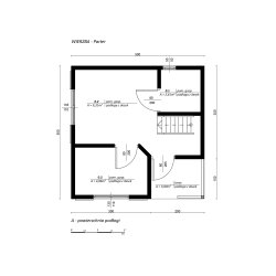 Holzhaus Wierzba Modern A 5x4m 20m2