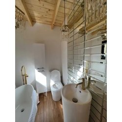 Dom drewniany Wierzba Modern C 5x6m + 3x6m taras 30m2