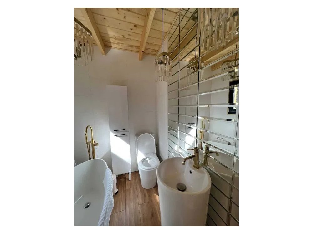 Holzhaus Wierzba Modern C 5x6m + 3m 30m2