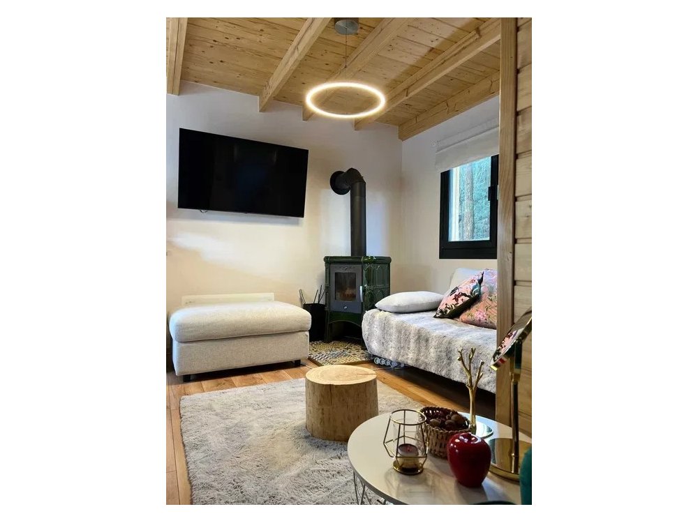 Dom drewniany Wierzba Modern C 5x6m + 3x6m taras 30m2