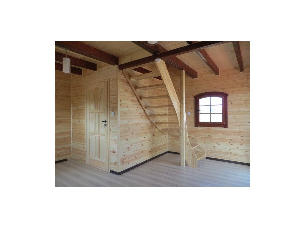 Domek letniskowy Grzybek 5x5m + 3m taras 25m2