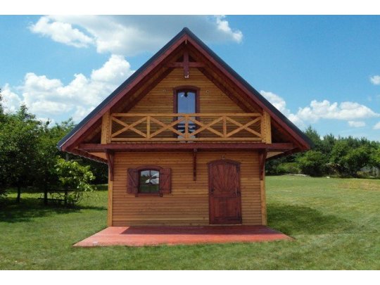 Summer house Grzybek A 6x6m + 3m terrace 36m2