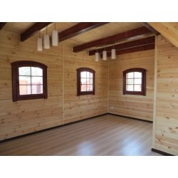 Summer house Grzybek B 7x7m + 3m terrace 49m2