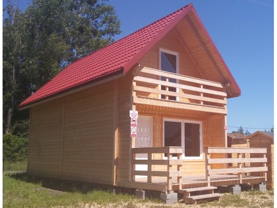 Summer house Dąb B 4.5 x 8m + 2.5m terrace 36m2