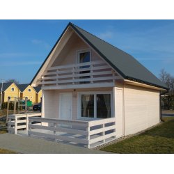 Summer house Dąb D 5 x 5m + 2.5m terrace 25m2