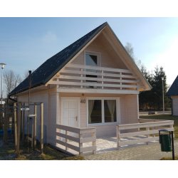Sommerhaus Dąb F 5 x 7m + 2,5m Terrasse 35m2