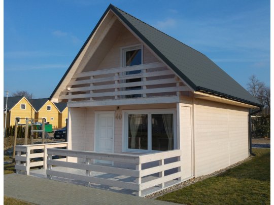 Sommerhaus Dąb F 5 x 7m + 2,5m Terrasse 35m2