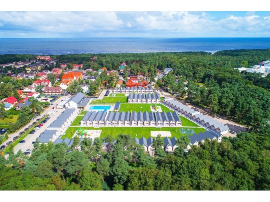 Sommerhaus Dąb F 5 x 7m + 2,5m Terrasse 35m2