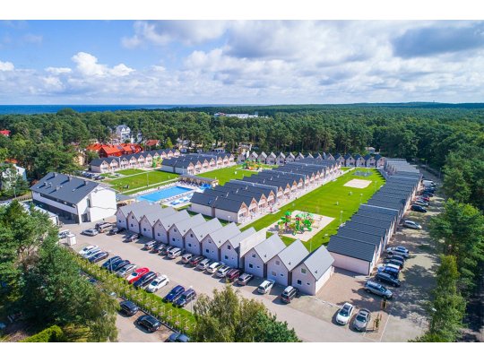 Sommerhaus Dąb F 5 x 7m + 2,5m Terrasse 35m2