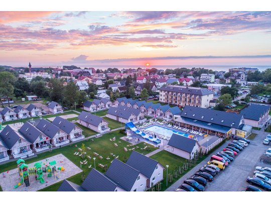 Sommerhaus Dąb F 5 x 7m + 2,5m Terrasse 35m2