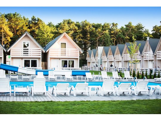 Sommerhaus Dąb F 5 x 7m + 2,5m Terrasse 35m2