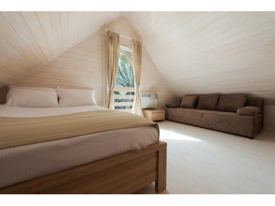 Sommerhaus Dąb F 5 x 7m + 2,5m Terrasse 35m2