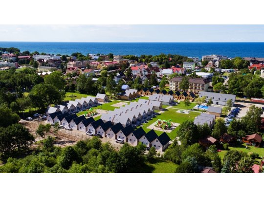 Sommerhaus Dąb F 5 x 7m + 2,5m Terrasse 35m2