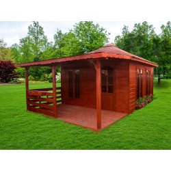 Magnolia Ein Sommerhaus 4 x 3m + 2m 12m2