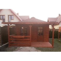 Magnolia Ein Sommerhaus 4 x 3m + 2m 12m2