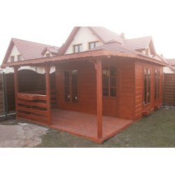 Magnolia Ein Sommerhaus 4 x 3m + 2m 12m2