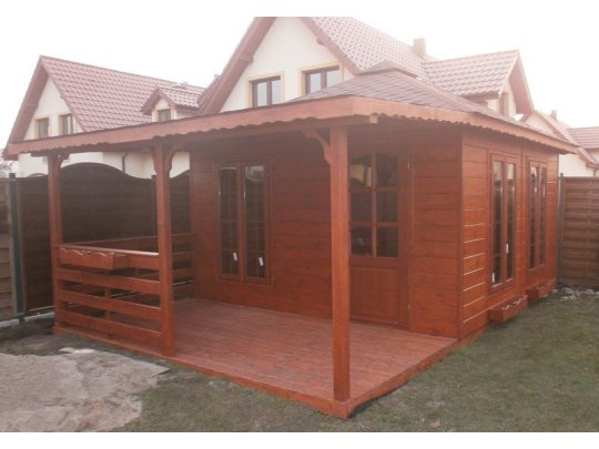 Magnolia Ein Sommerhaus 4 x 3m + 2m 12m2