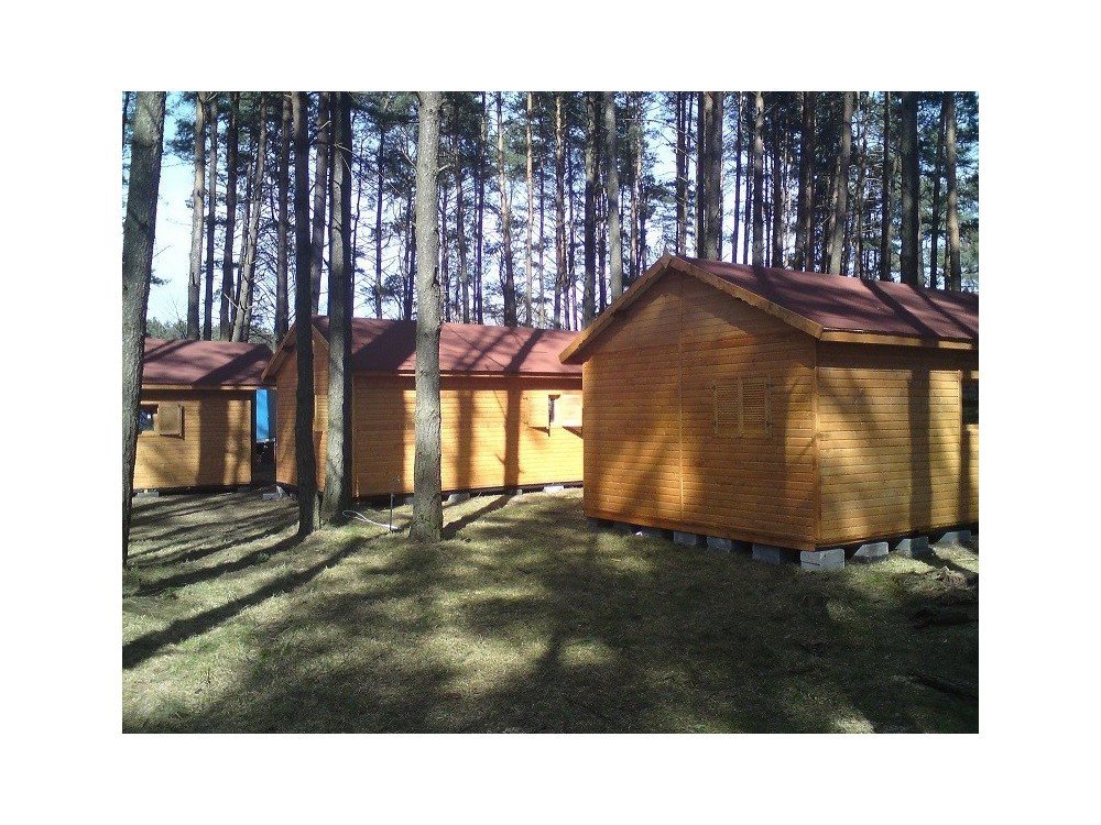 Holzhaus Jodła 2A 4 x 3m + 2m Terrasse