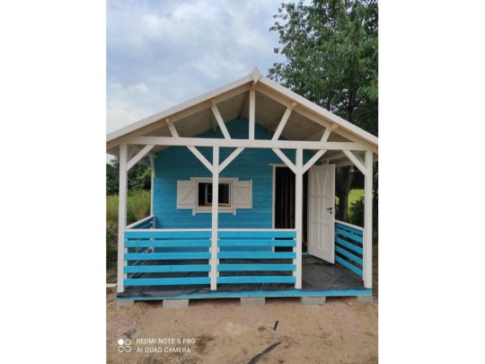 Holzhaus Jodła 2A 4 x 3m + 2m Terrasse