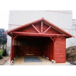 Einzelstationsüberdachung WJ4 3,5 x 6 m