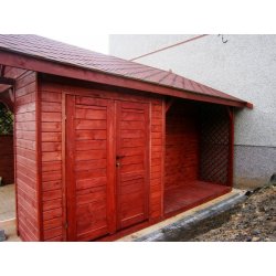 Einzelstationsüberdachung WJ4 3,5 x 6 m