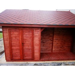 Einzelstationsüberdachung WJ4 3,5 x 6 m