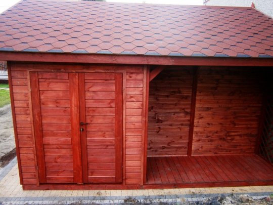 Einzelstationsüberdachung WJ4 3,5 x 6 m