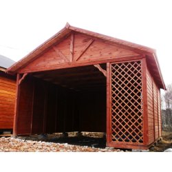 Wiata jednostanowiskowa WJ6 3,5 x 5 m