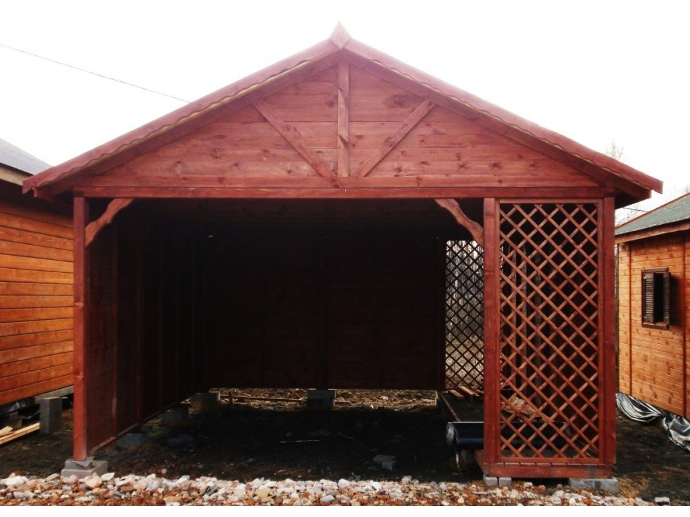 Wiata jednostanowiskowa WJ6