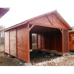 Wiata jednostanowiskowa WJ6 3,5 x 5 m