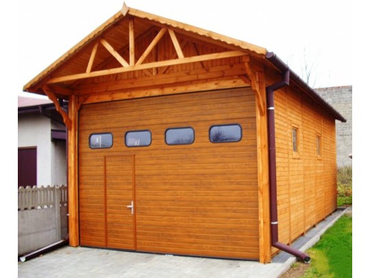 Einzelstationsüberdachung WJ7 4 x 7 m