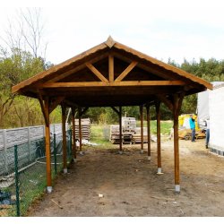 Einzelstationsüberdachung WJ8 3 x 6 m