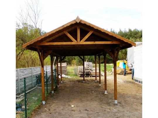 Einzelstationsüberdachung WJ8 3 x 6 m