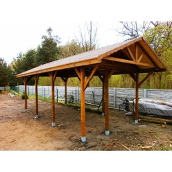 Einzelstationsüberdachung WJ8 3 x 6 m