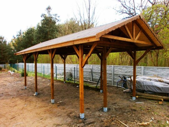 Einzelstationsüberdachung WJ8 3 x 6 m