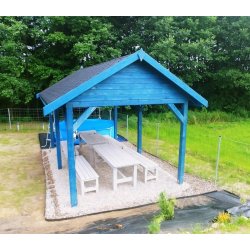 Einzelstationsüberdachung WJ8 3 x 6 m