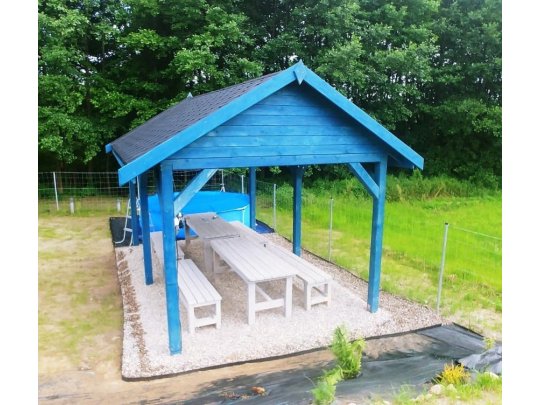 Einzelstationsüberdachung WJ8 3 x 6 m