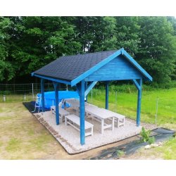 Einzelstationsüberdachung WJ8 3 x 6 m