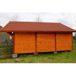 Zwei-Stationen-Unterstand WD1 6 x 5 m