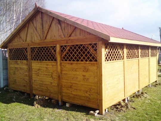 Two-station shelter WD2 6 x 5 m