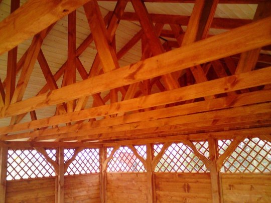 Wiata dwustanowiskowa WD2 6 x 5 m