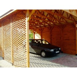 Zwei-Stationen-Unterstand WD4 6 x 5 m