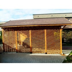 Zwei-Stationen-Unterstand WD4 6 x 5 m