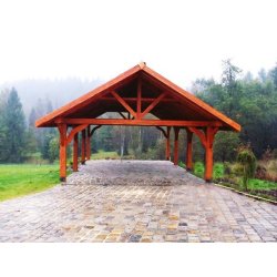 Zwei-Stationen-Überdachung WD5 6 x 9 m