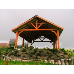 Zwei-Stationen-Überdachung WD5 6 x 9 m