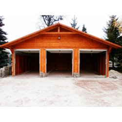 Drei-Stationen-Überdachung WT1 9 x 6 m