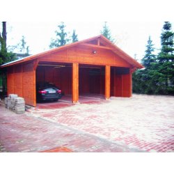 Drei-Stationen-Überdachung WT1 9 x 6 m