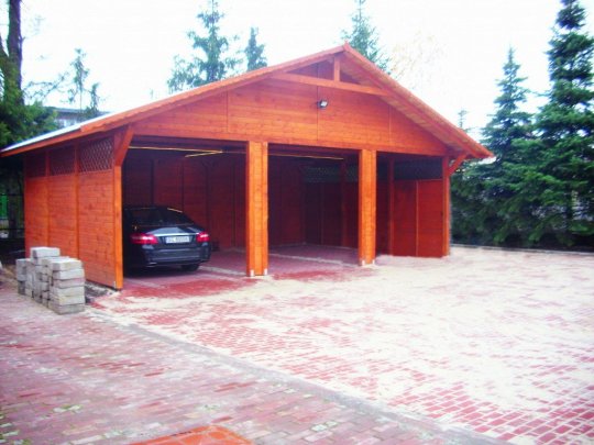 Drei-Stationen-Überdachung WT1 9 x 6 m