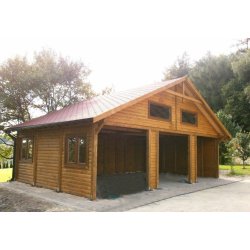 Drei-Stationen-Unterstand WT2 9 x 5,5 m